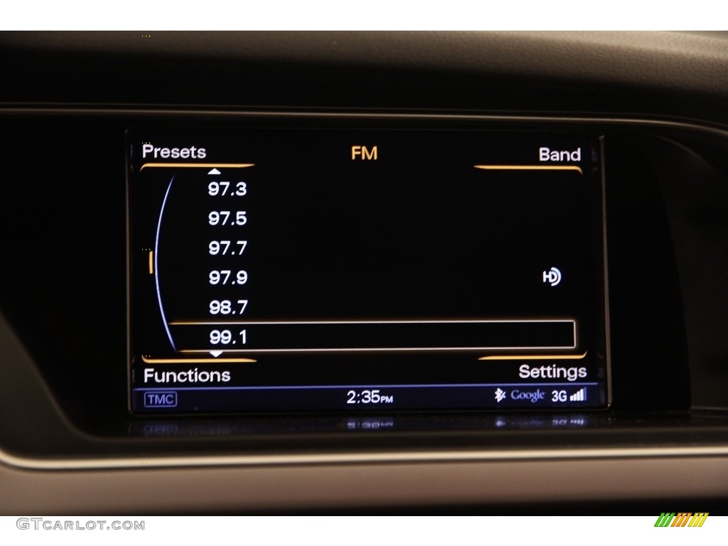 2014 A4 2.0T quattro Sedan - Moonlight Blue Metallic / Chestnut Brown/Black photo #14
