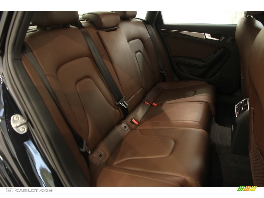 2014 A4 2.0T quattro Sedan - Moonlight Blue Metallic / Chestnut Brown/Black photo #22