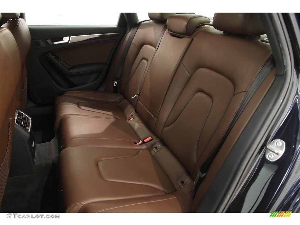 2014 A4 2.0T quattro Sedan - Moonlight Blue Metallic / Chestnut Brown/Black photo #23