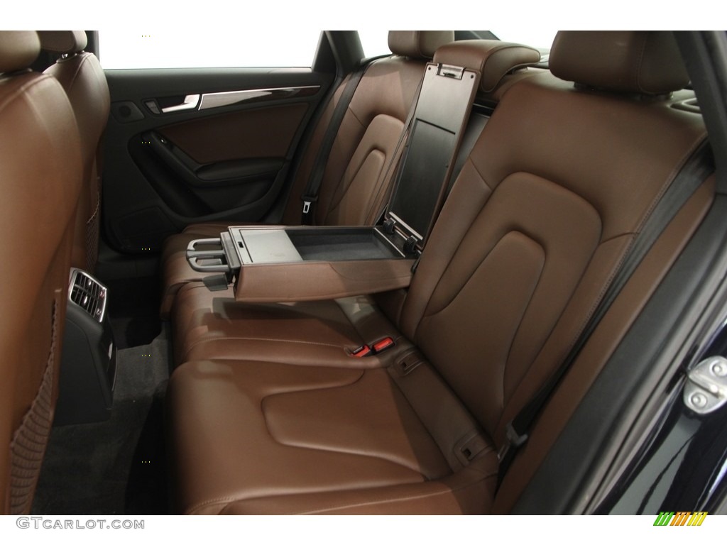2014 A4 2.0T quattro Sedan - Moonlight Blue Metallic / Chestnut Brown/Black photo #24