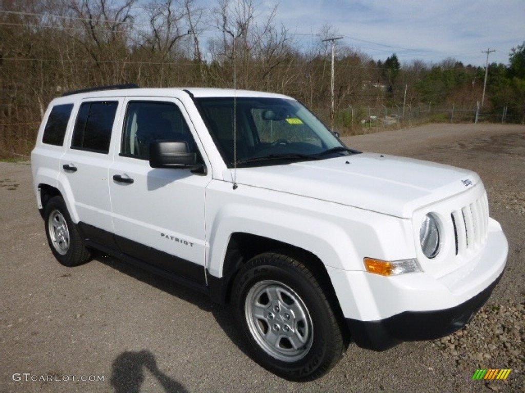 Bright White 2017 Jeep Patriot Sport Exterior Photo #119781715