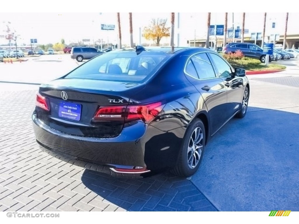 2017 TLX Technology Sedan - Crystal Black Pearl / Espresso photo #7