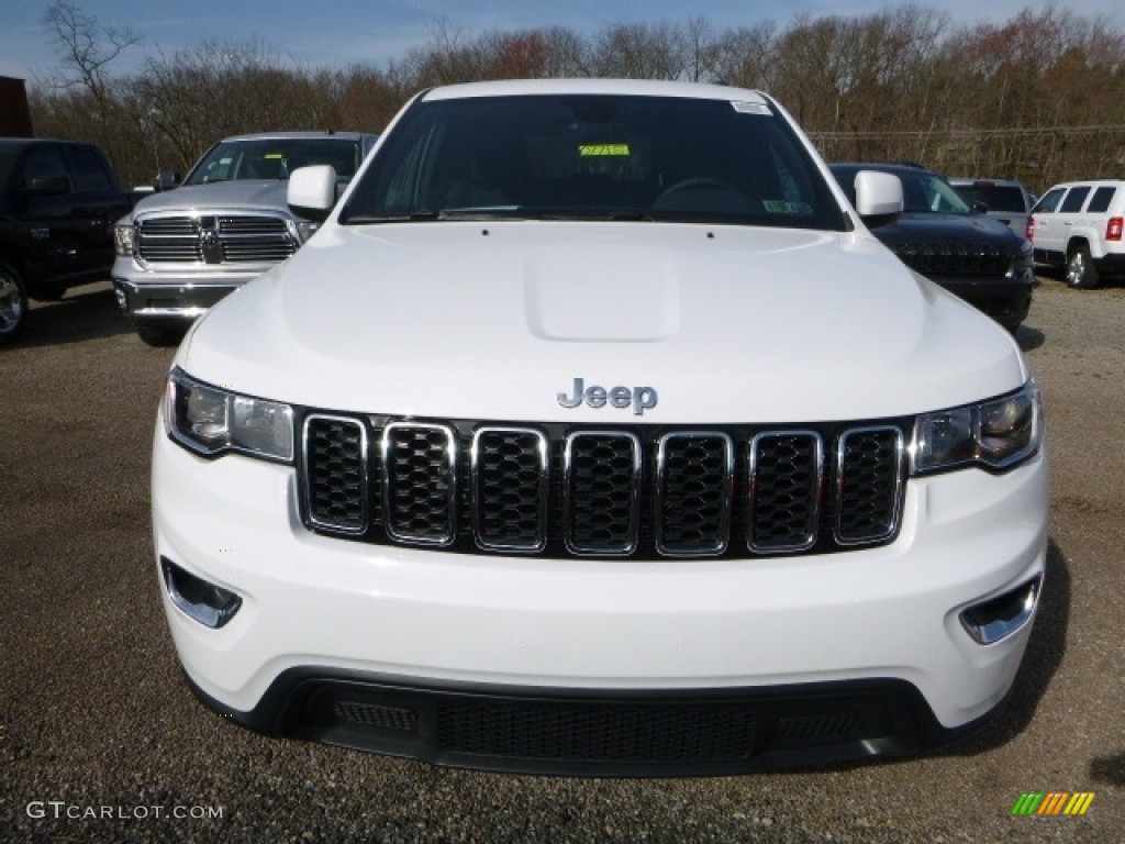 2017 Grand Cherokee Laredo 4x4 - Bright White / Black photo #12