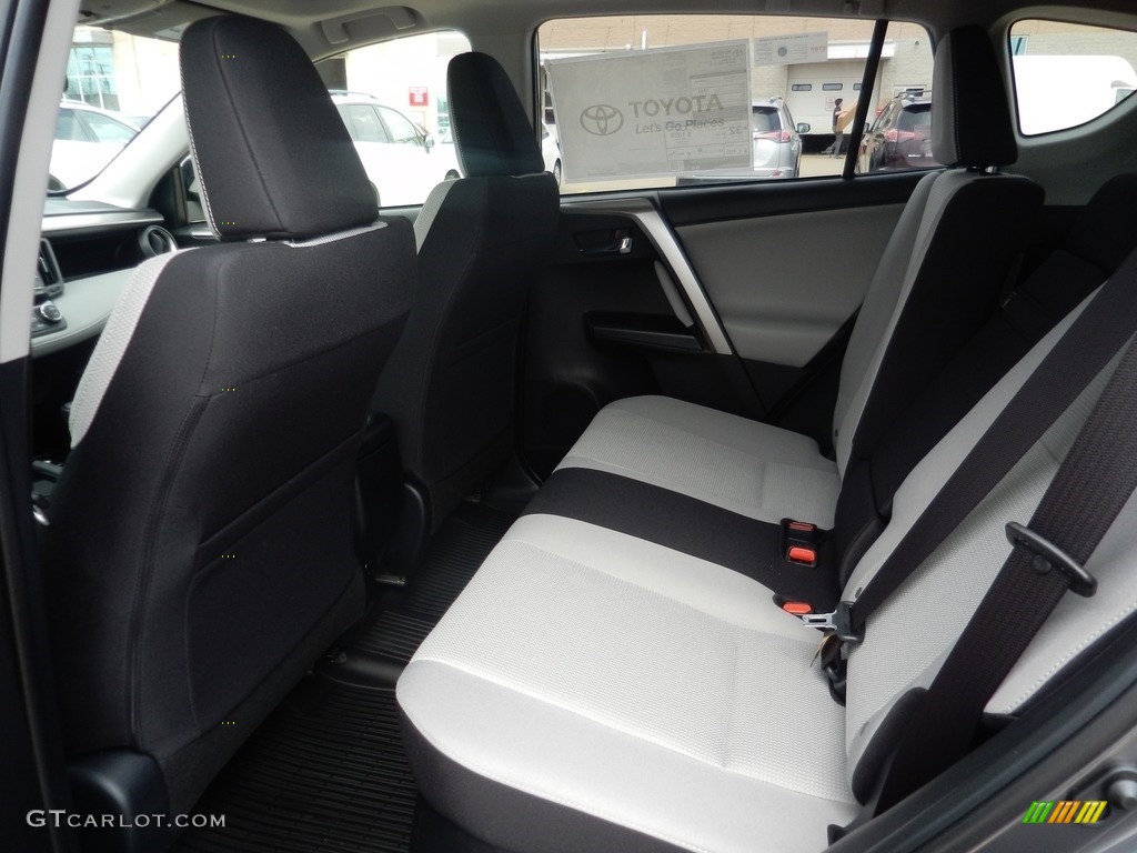 2017 Toyota RAV4 XLE AWD Hybrid Rear Seat Photo #119783422