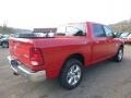 2017 Flame Red Ram 1500 Big Horn Crew Cab 4x4  photo #6
