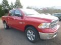 2017 Flame Red Ram 1500 Big Horn Crew Cab 4x4  photo #8