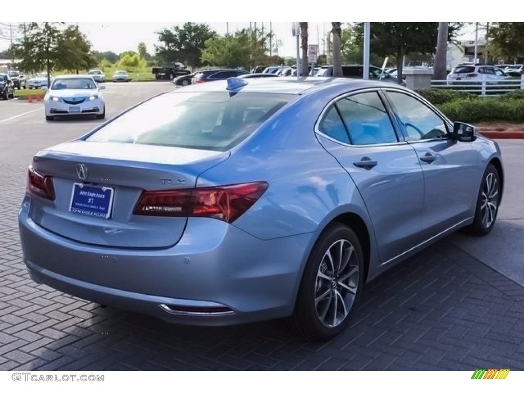 2017 TLX V6 Advance Sedan - Lunar Silver Metallic / Graystone photo #7