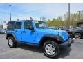 2012 Cosmos Blue Jeep Wrangler Unlimited Sport 4x4  photo #1
