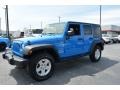 2012 Cosmos Blue Jeep Wrangler Unlimited Sport 4x4  photo #6