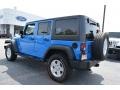 2012 Cosmos Blue Jeep Wrangler Unlimited Sport 4x4  photo #23