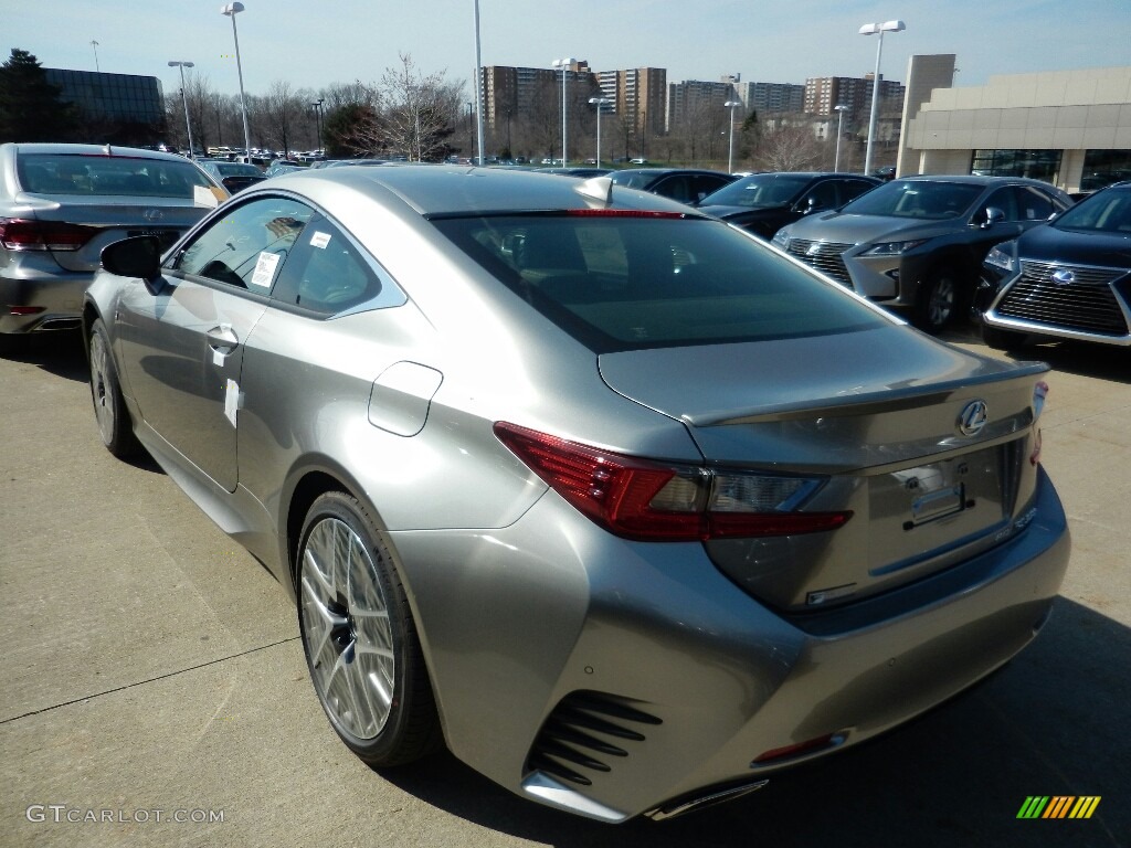 2017 RC 350 F Sport AWD - Atomic Silver / Black photo #3