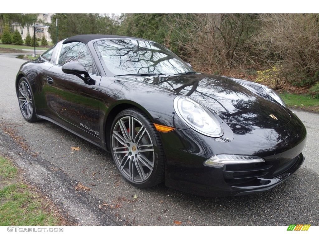 Black 2015 Porsche 911 Targa 4S Exterior Photo #119785038