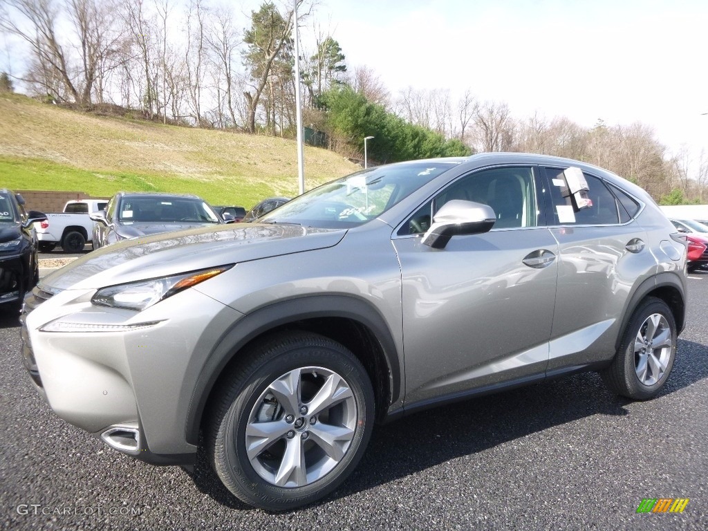 Silver Lining Metallic 2017 Lexus NX 200t AWD Exterior Photo #119786284
