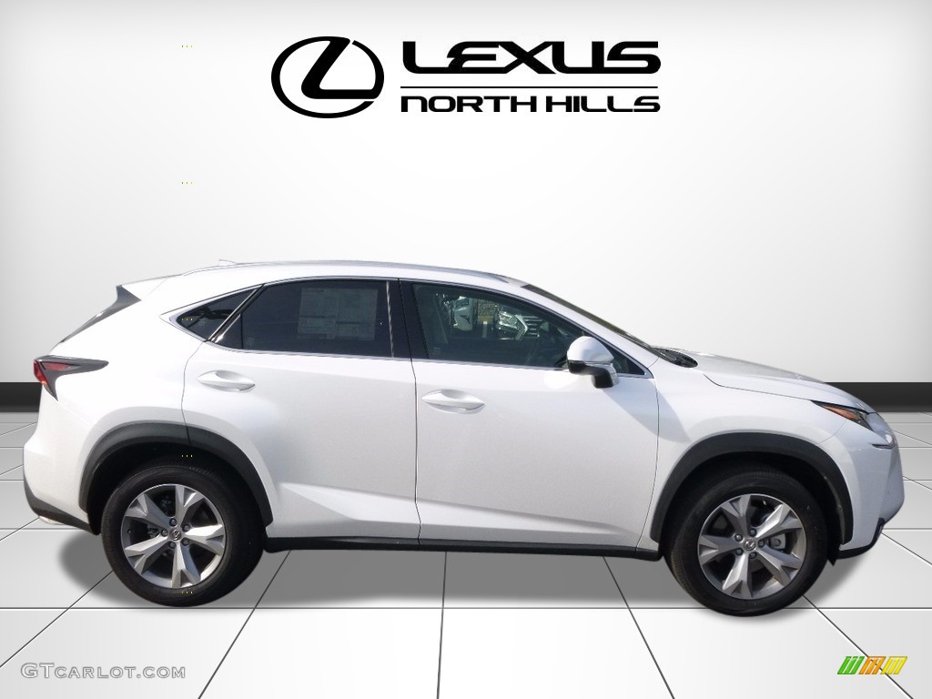 2017 NX 200t AWD - Eminent White Pearl / Black photo #2