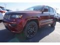 2017 Velvet Red Pearl Jeep Grand Cherokee Laredo  photo #1