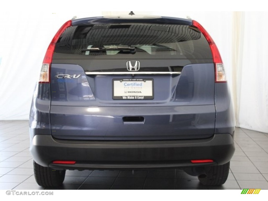 2014 CR-V EX-L - Twilight Blue Metallic / Gray photo #5