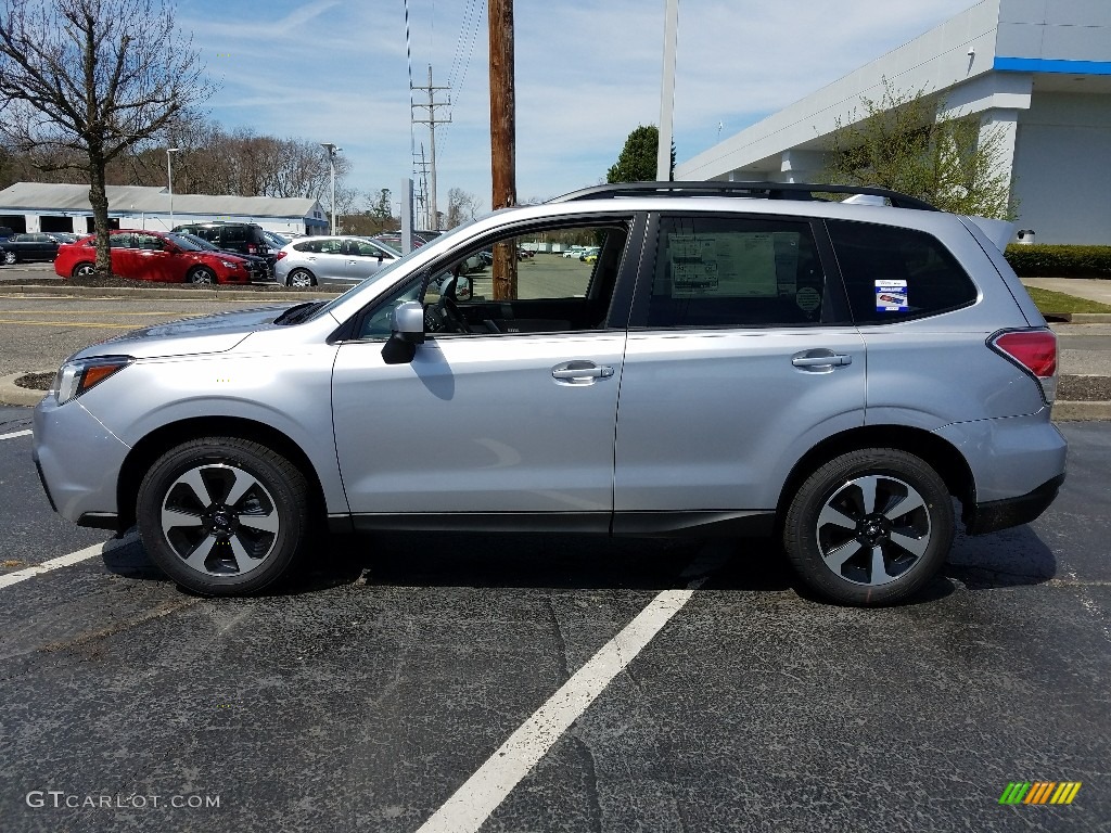 Ice Silver Metallic 2017 Subaru Forester 2.5i Premium Exterior Photo #119788243