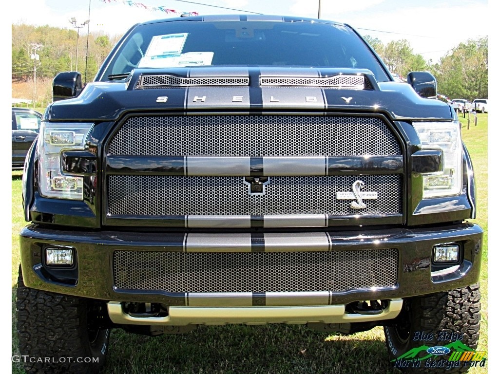 2017 F150 Shelby Cobra Edition SuperCrew 4x4 - Shadow Black / Black photo #8