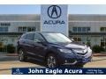 2017 Fathom Blue Pearl Acura RDX Advance  photo #1