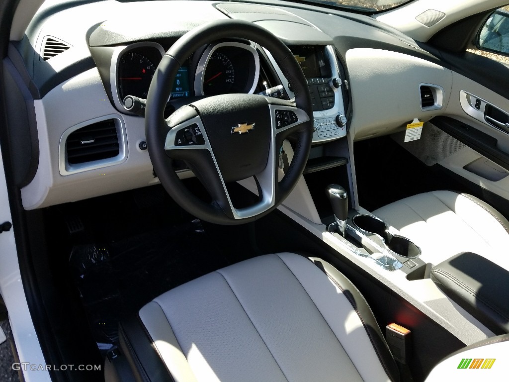 Light Titanium/Jet Black Interior 2017 Chevrolet Equinox Premier Photo #119792215