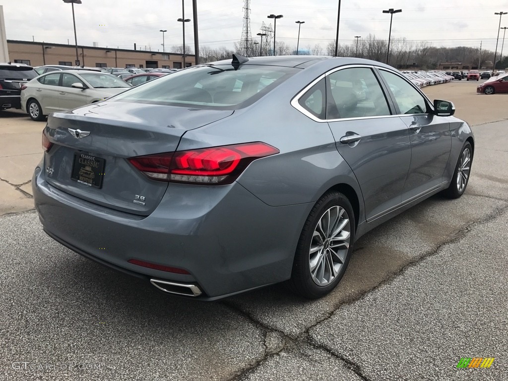 2017 Genesis G80 AWD - Parisian Gray / Black Monotone photo #2