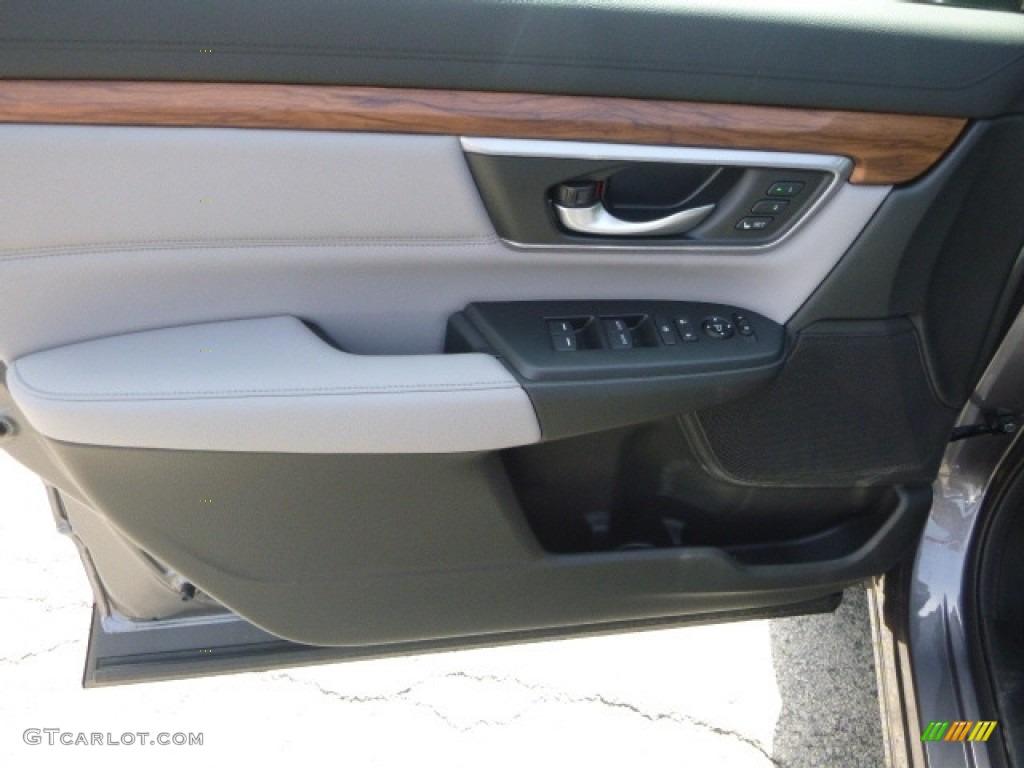 2017 CR-V Touring AWD - Gunmetal Metallic / Gray photo #11
