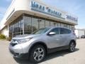 2017 Lunar Silver Metallic Honda CR-V EX AWD  photo #1