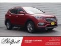 2017 Serrano Red Hyundai Santa Fe Sport FWD  photo #1