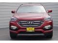 2017 Serrano Red Hyundai Santa Fe Sport FWD  photo #2