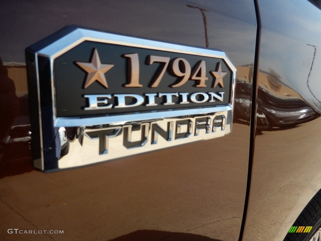 2017 Toyota Tundra 1794 CrewMax 4x4 Marks and Logos Photos