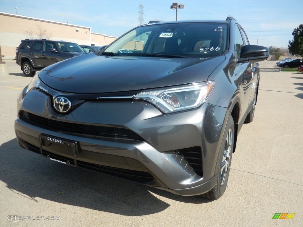 2017 RAV4 LE AWD - Magnetic Gray Metallic / Black photo #1