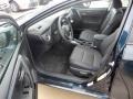 2017 Toyota Corolla Black Interior Front Seat Photo