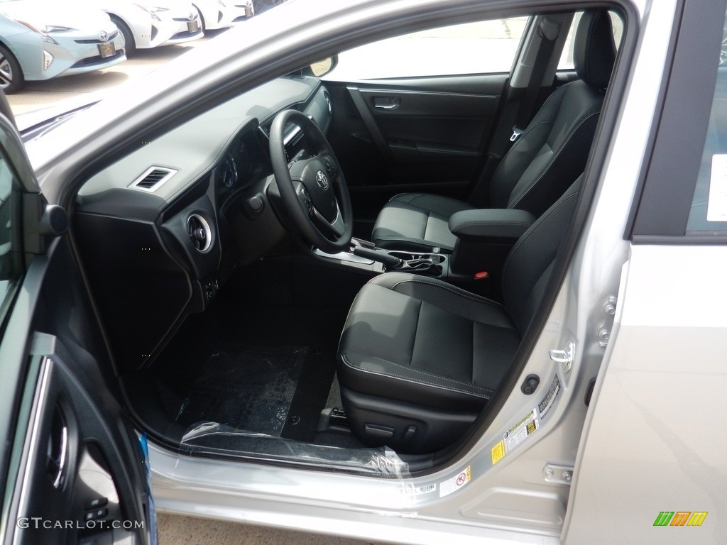2017 Corolla XLE - Classic Silver Metalic / Black photo #3