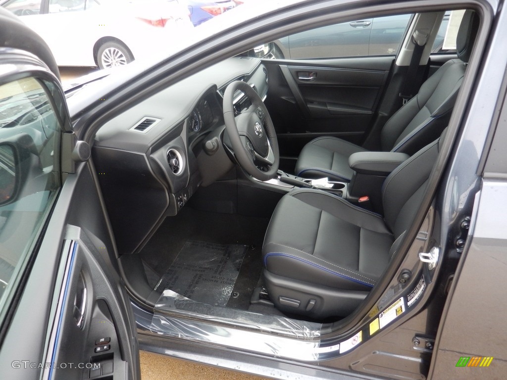 Black Interior 2017 Toyota Corolla XSE Photo #119795066