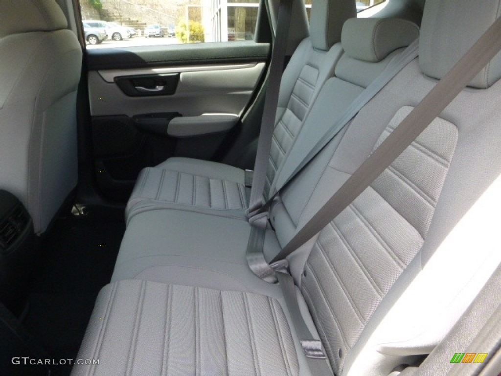 2017 CR-V LX AWD - Basque Red Pearl II / Gray photo #9