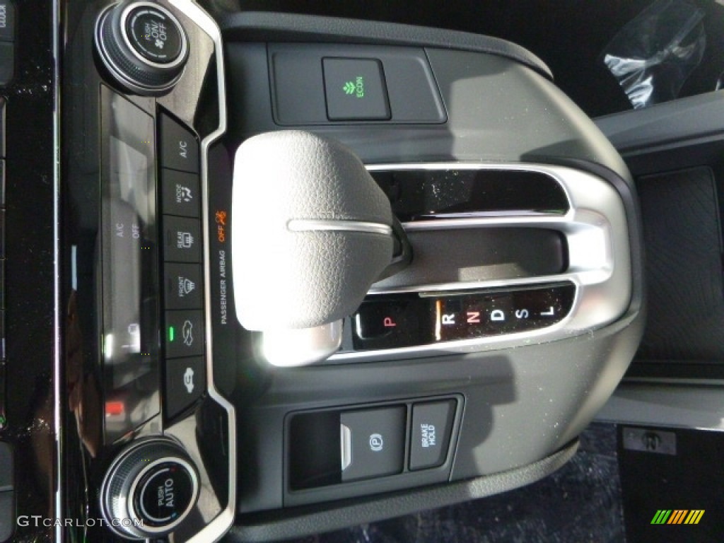 2017 CR-V LX AWD - Basque Red Pearl II / Gray photo #12