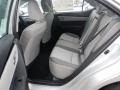 2017 Toyota Corolla Ash Gray Interior Rear Seat Photo
