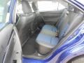 2017 Toyota Corolla Vivid Blue Interior Rear Seat Photo