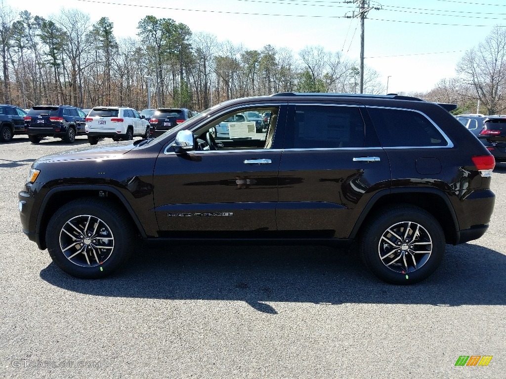2017 Grand Cherokee Limited 4x4 - Luxury Brown Pearl / Black/Light Frost Beige photo #3