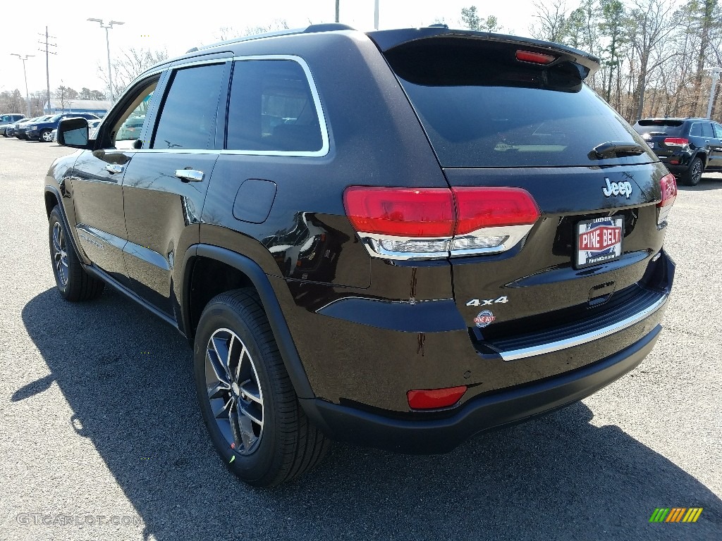 2017 Grand Cherokee Limited 4x4 - Luxury Brown Pearl / Black/Light Frost Beige photo #4
