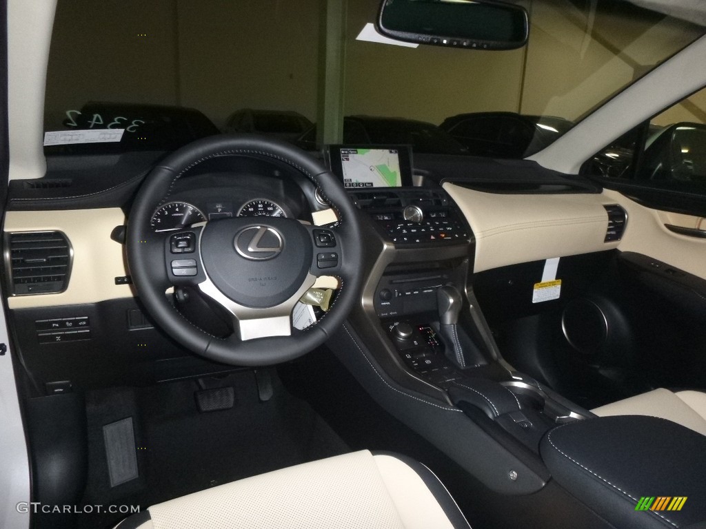 2017 Lexus NX 200t AWD Creme Dashboard Photo #119796164