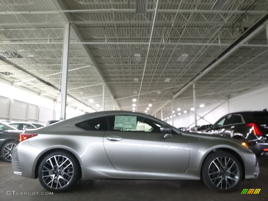 2017 RC 350 F Sport AWD - Silver Lining Metallic / Black photo #2