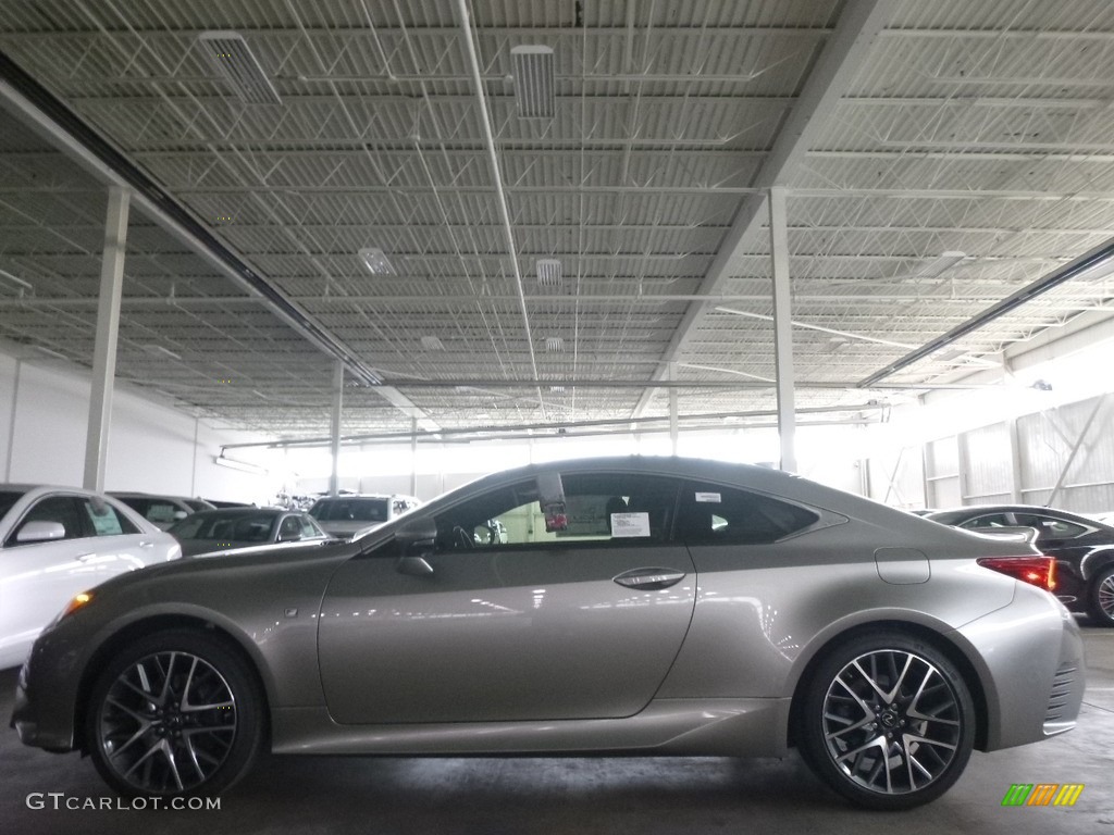 2017 RC 350 F Sport AWD - Silver Lining Metallic / Black photo #3