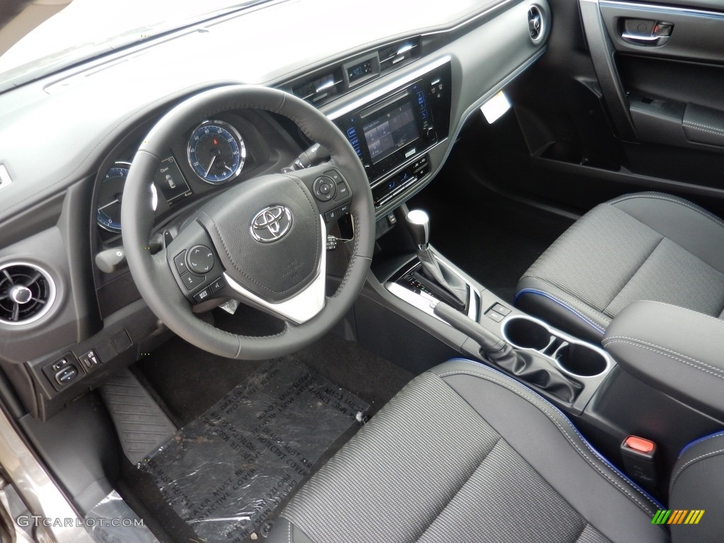 2017 Corolla SE - Falcon Gray Metallic / Black photo #4