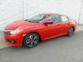 2017 Rallye Red Honda Civic EX-L Sedan  photo #5