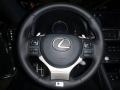 Black 2017 Lexus RC 350 F Sport AWD Steering Wheel