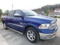 2017 Blue Streak Pearl Ram 1500 Laramie Crew Cab 4x4  photo #8