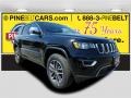 2017 Diamond Black Crystal Pearl Jeep Grand Cherokee Limited 4x4  photo #1