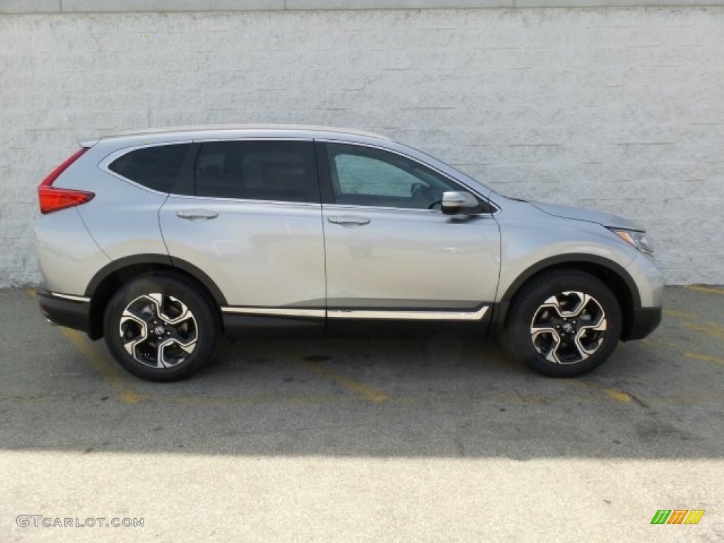 2017 CR-V Touring AWD - Lunar Silver Metallic / Gray photo #2