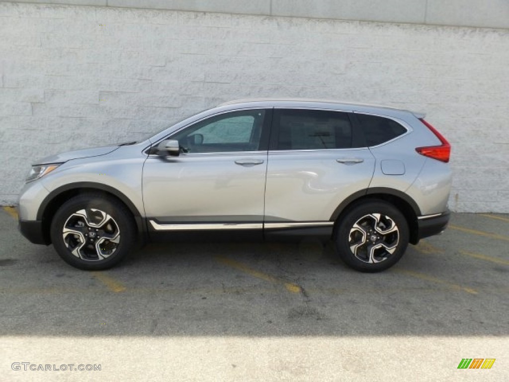 2017 CR-V Touring AWD - Lunar Silver Metallic / Gray photo #6